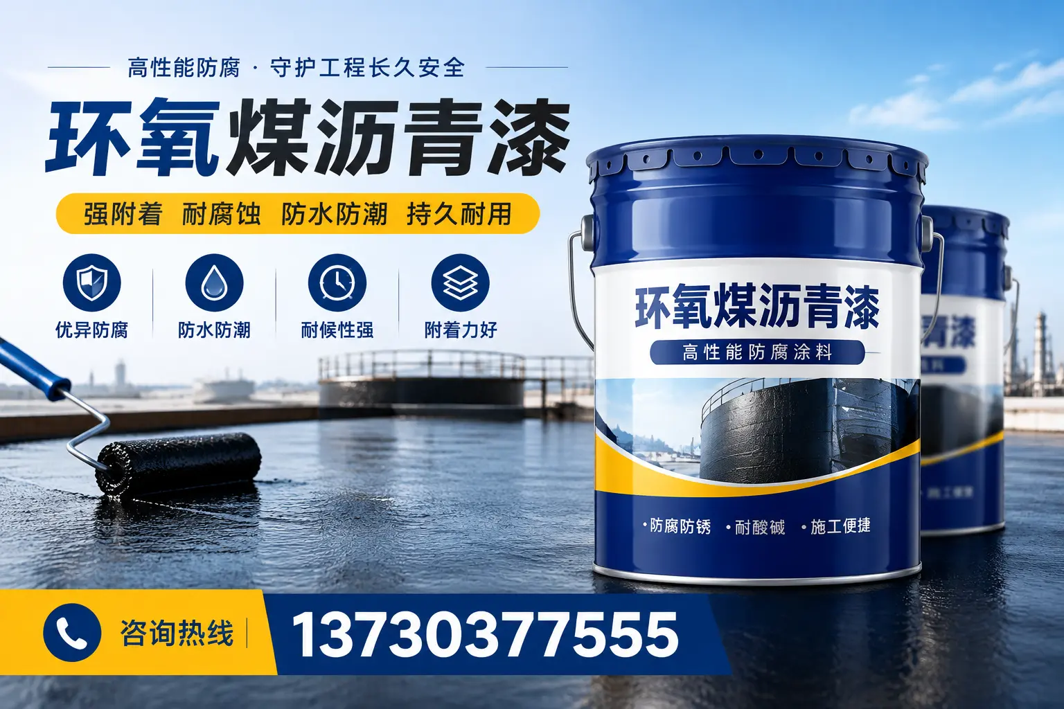 如何判断环氧煤沥青漆的质量?颍上消费者指南